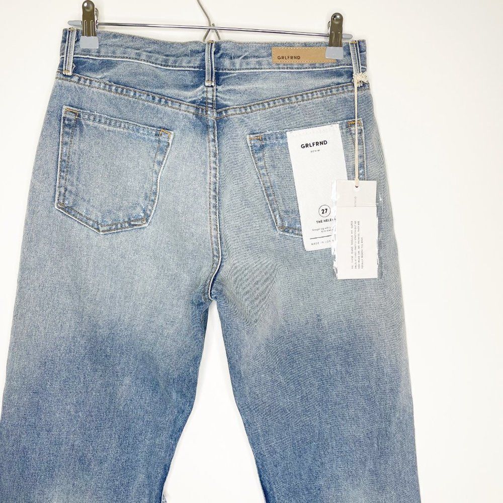 GRLFRND Helena High Rise Straight Crop Jeans - Picture 6 of 11